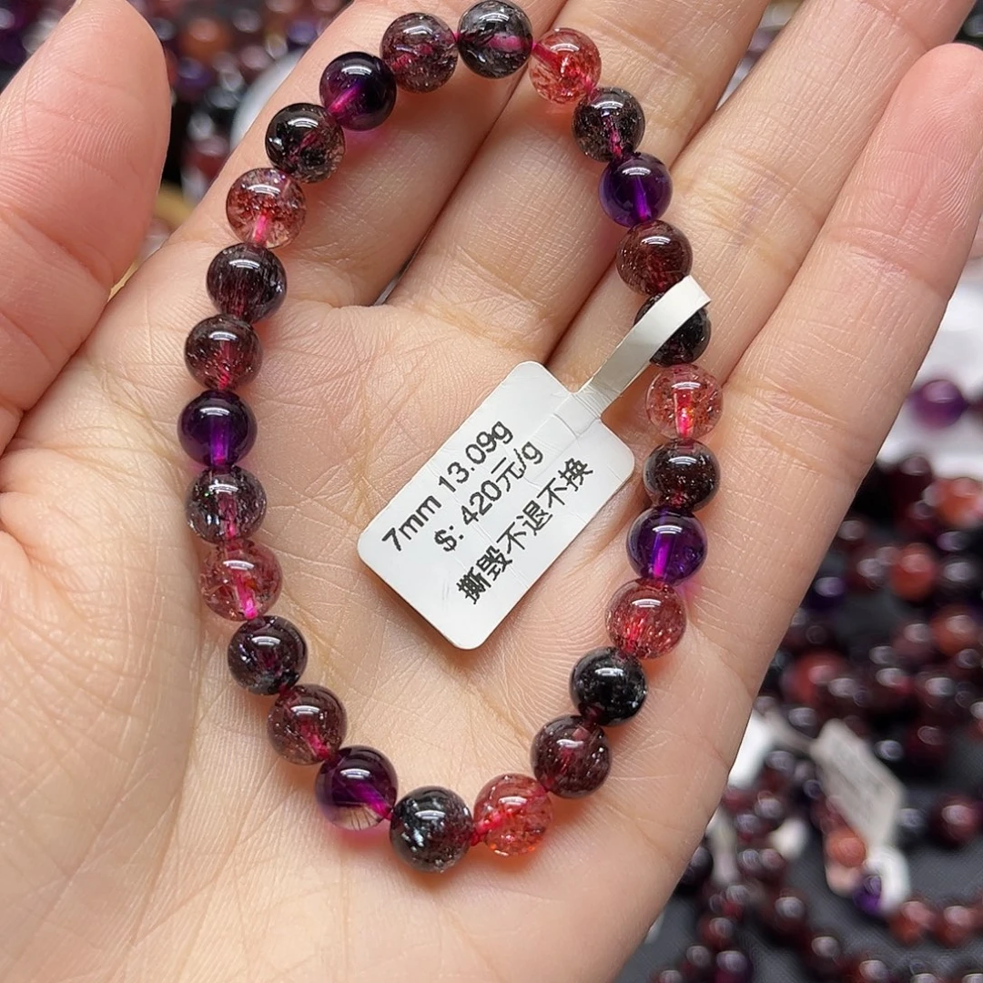 水晶未镶嵌手链手链