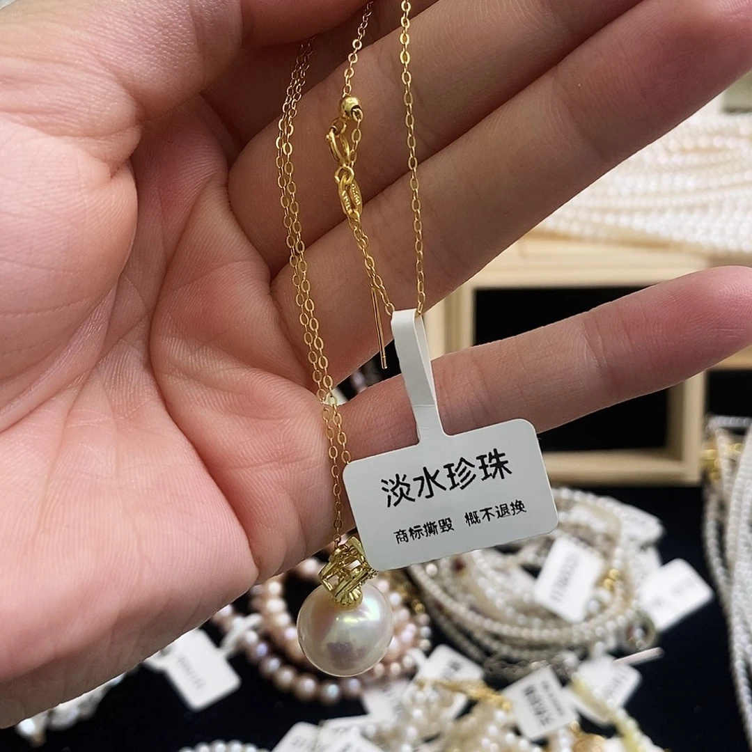 淡水珍珠手绳合金