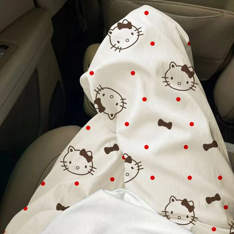 hellokitty睡裤遛弯裤空调裤家居裤女夏休闲裤宽松可爱卡通可外穿