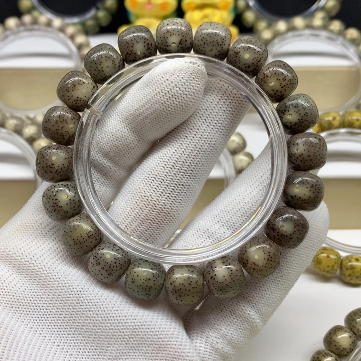 星月菩提手串8号灰冰小细星12/11