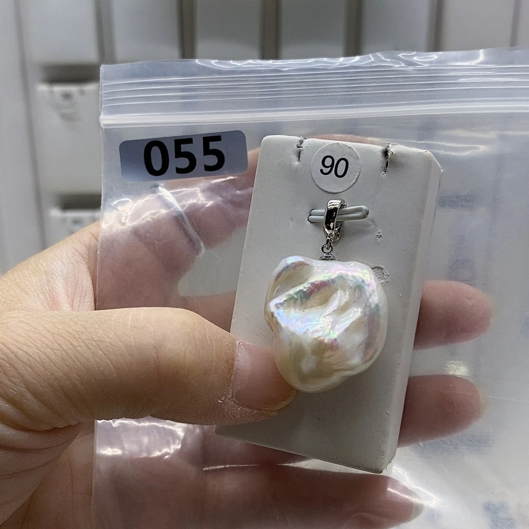 颈饰合金淡水珍珠