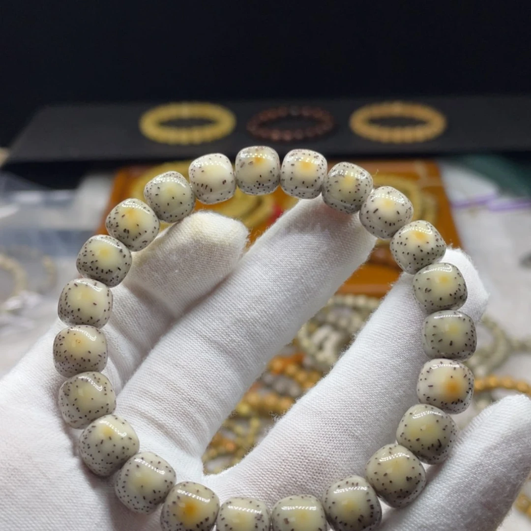 【闪购商品】把件星月菩提银标款10糯冰月朗星稀火烧云
