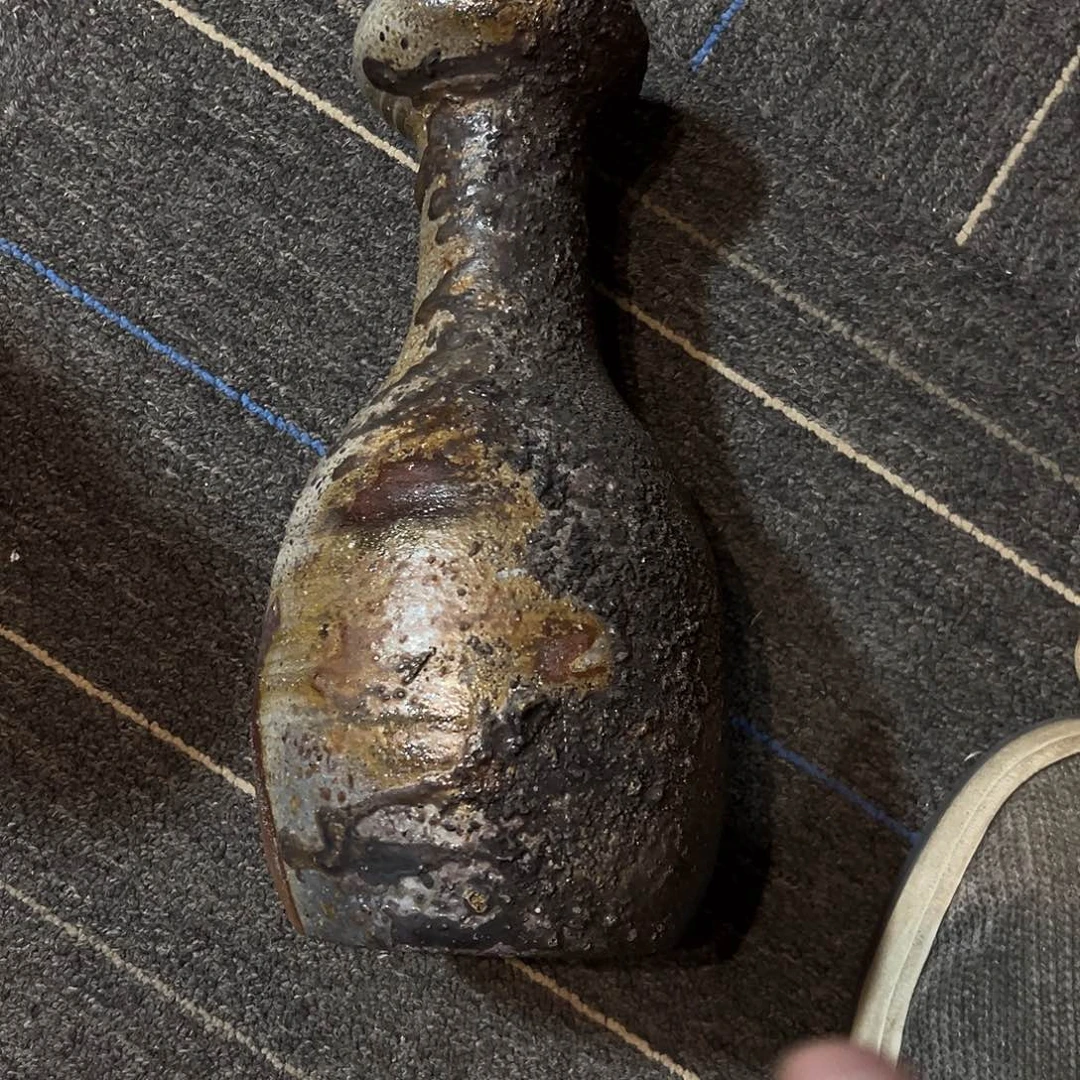 樱***吸备前花瓶一个好看