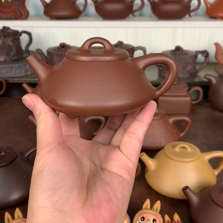 新***地茶壶紫砂全手工容量160