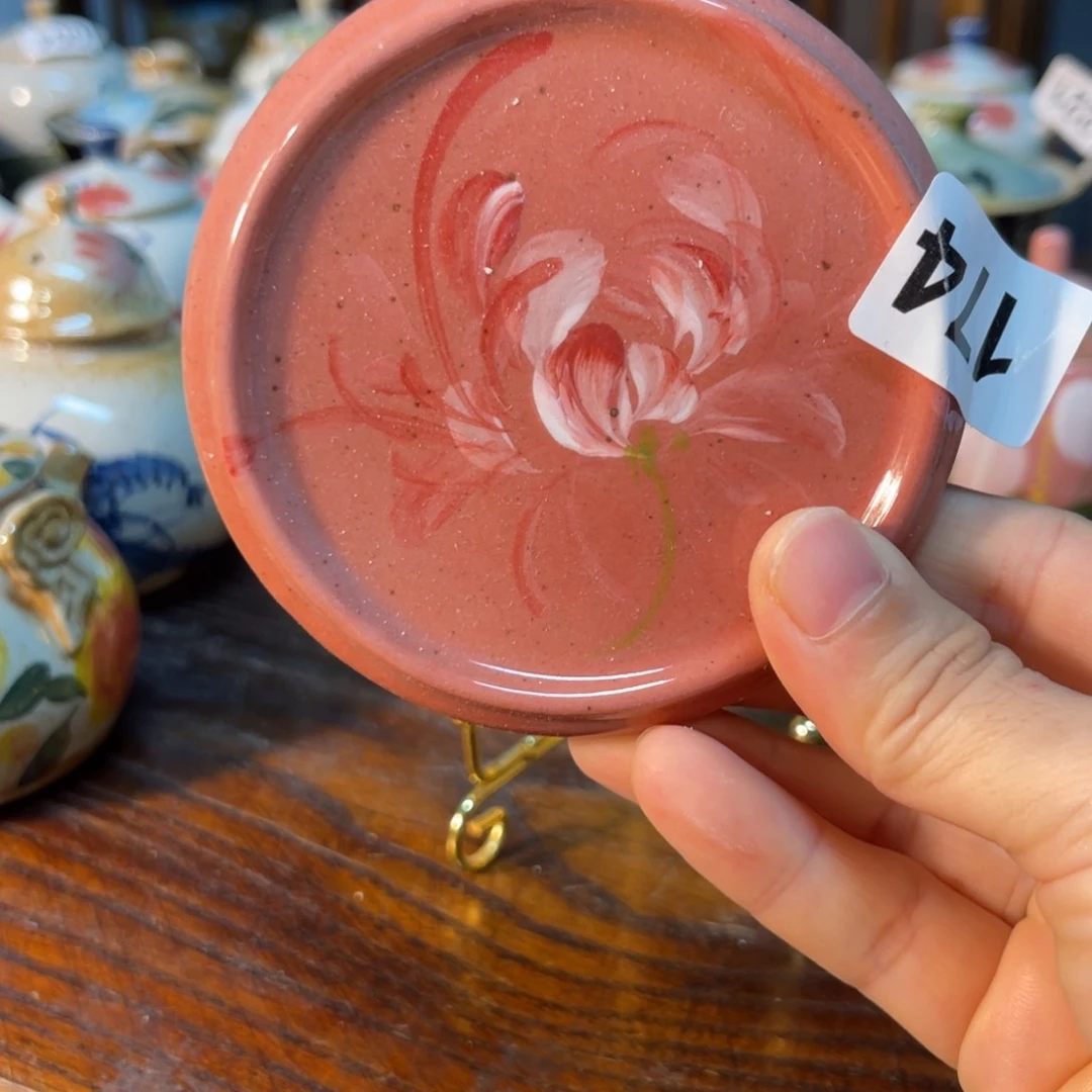 杯素浅陶瓷手工手绘