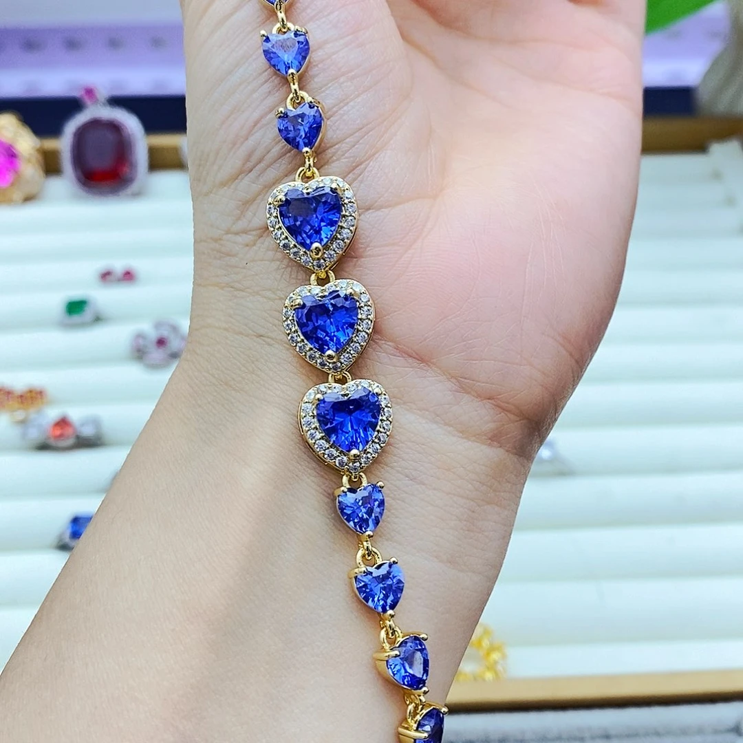 未镶嵌手链坦桑石