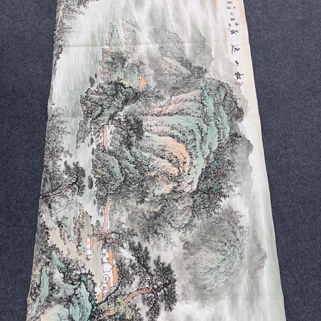 乐***呵国画国画作品欣赏一下