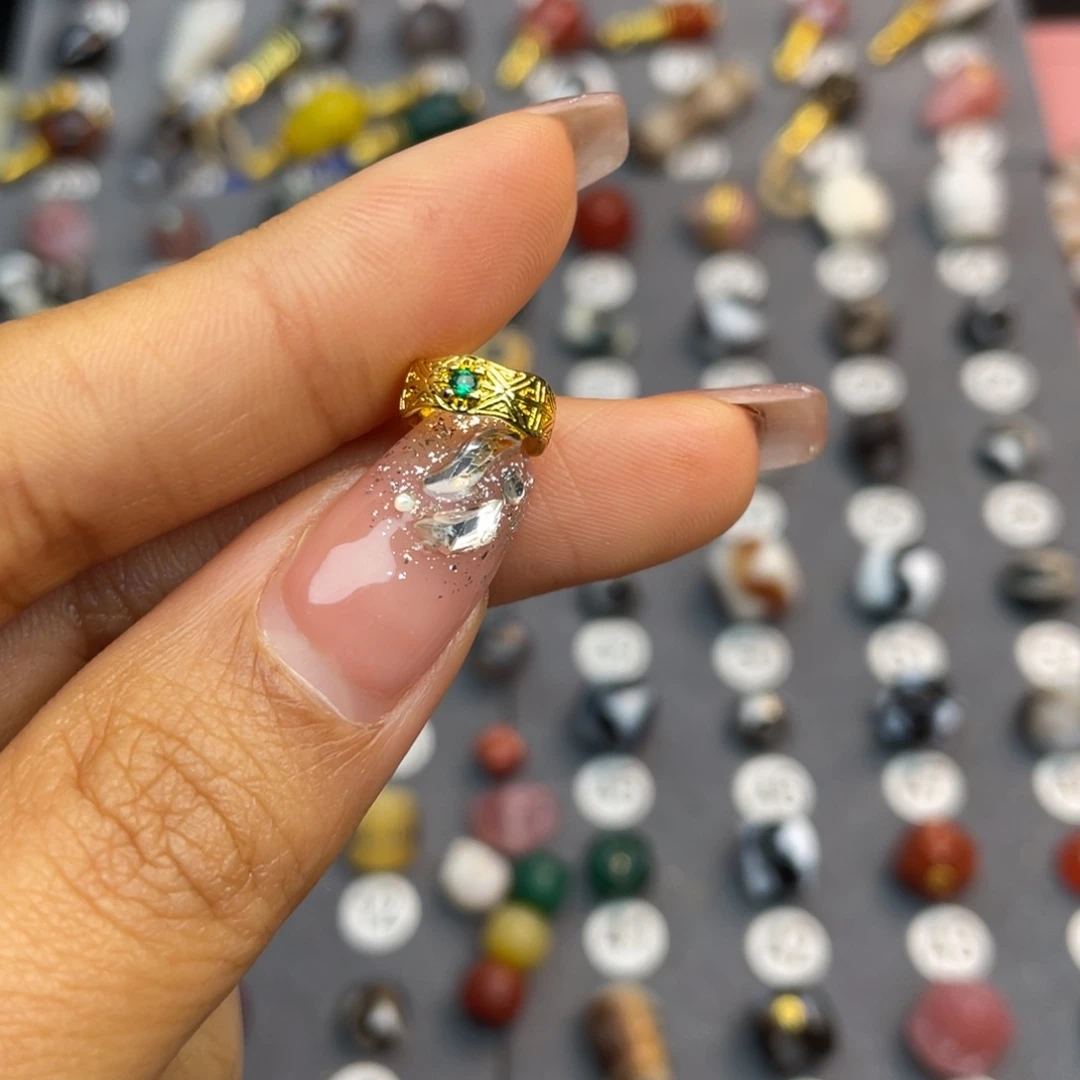玛瑙/玉髓配饰合金