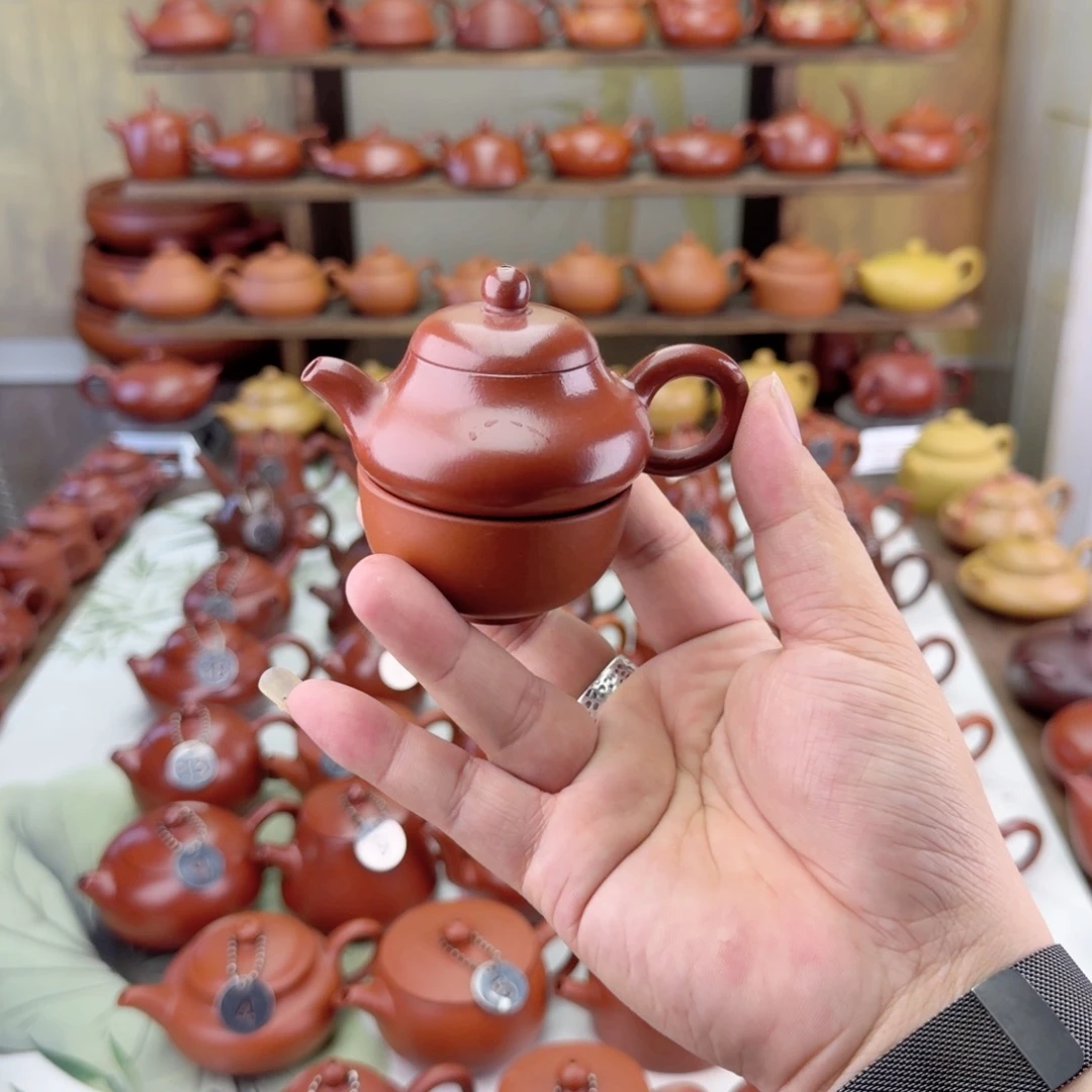 衍***姿紫砂茶壶大红袍一杯玉乳壶