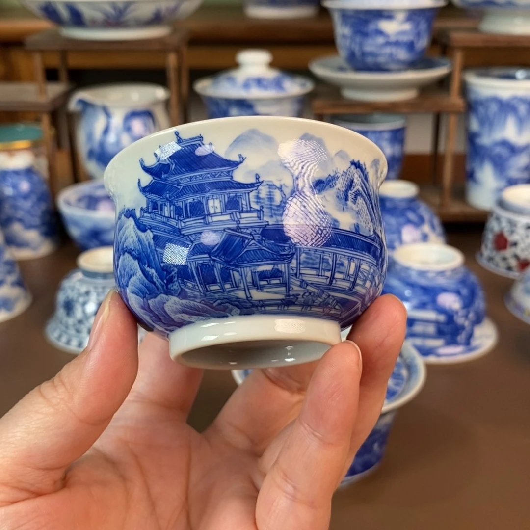 景德镇陶瓷手工手绘