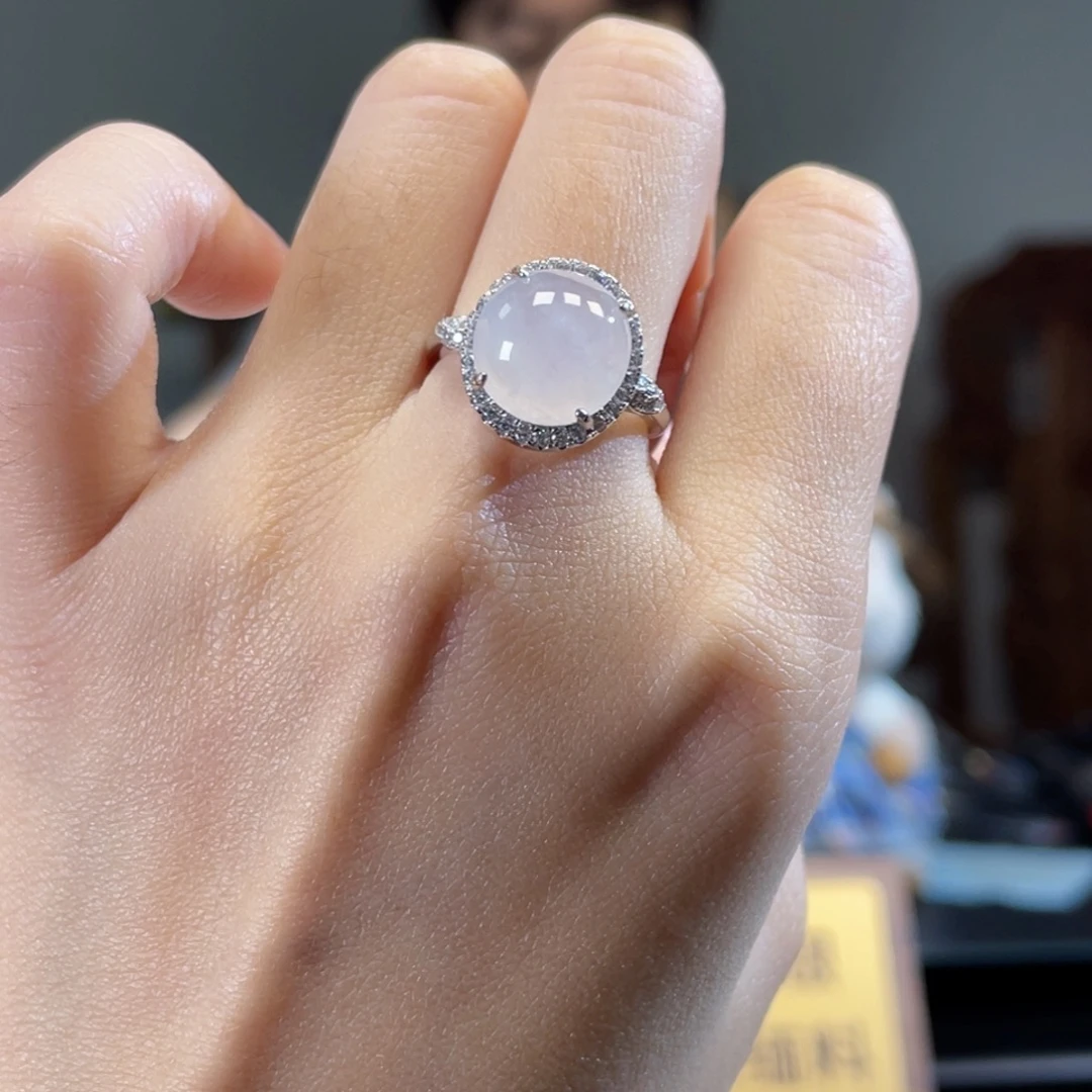 翡翠银S925镶嵌颈饰