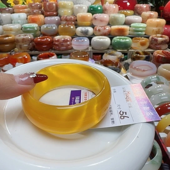 变石猫眼手镯未镶嵌