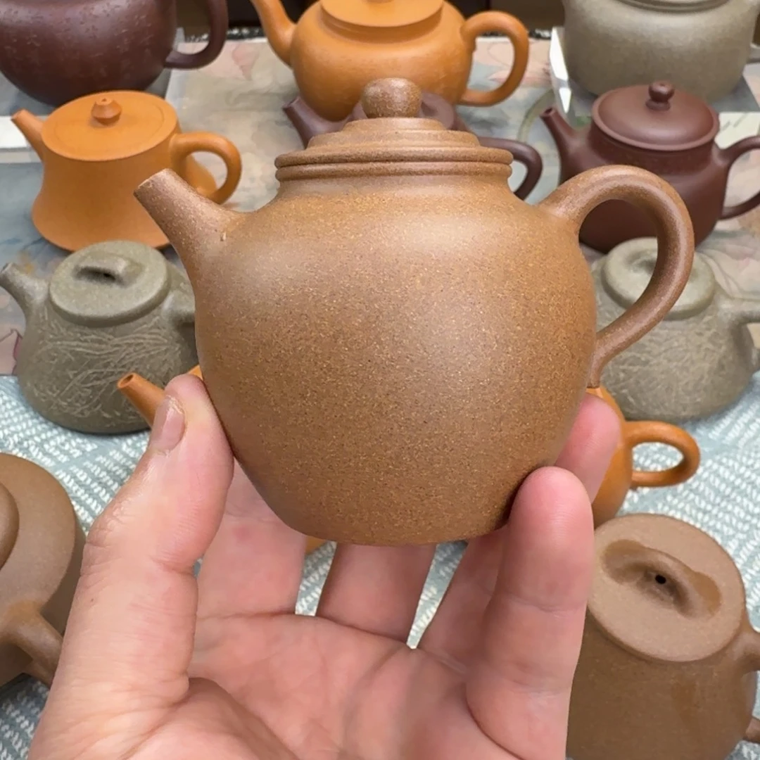 紫砂茶壶福利款 橄榄 老段泥 150cc