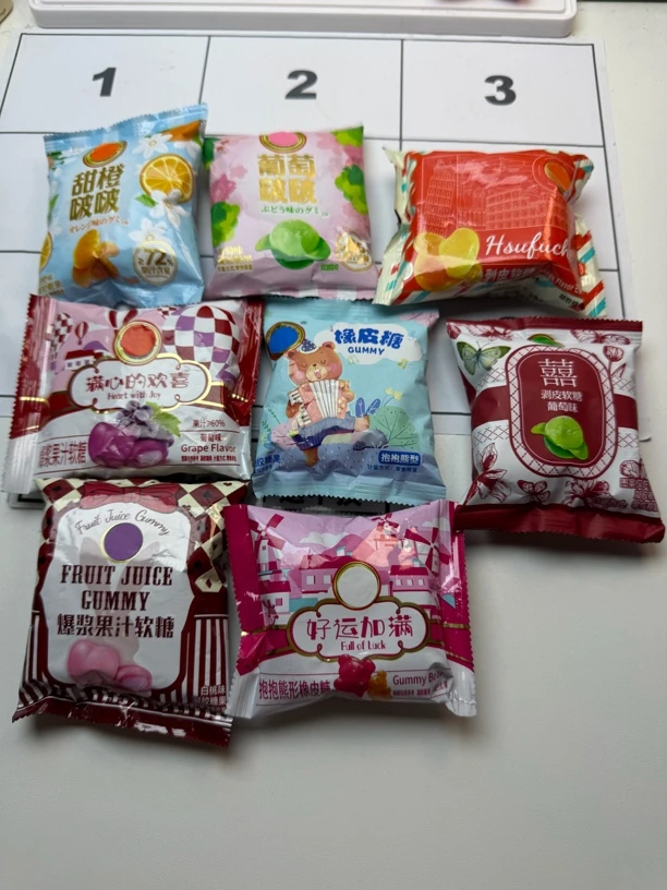 大品牌剥皮糖果+Q糖混合