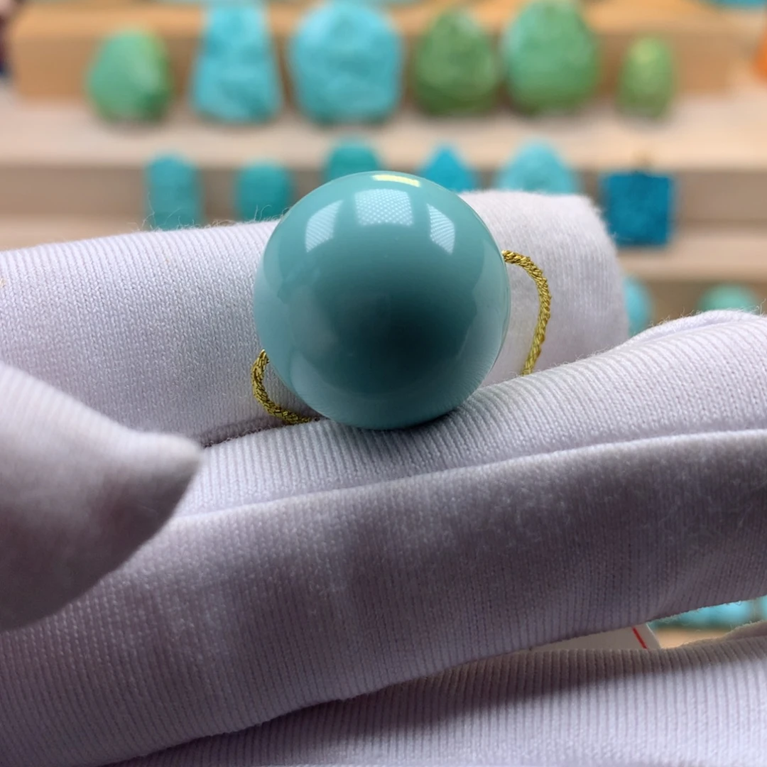 未镶嵌绿松石珠宝奇石