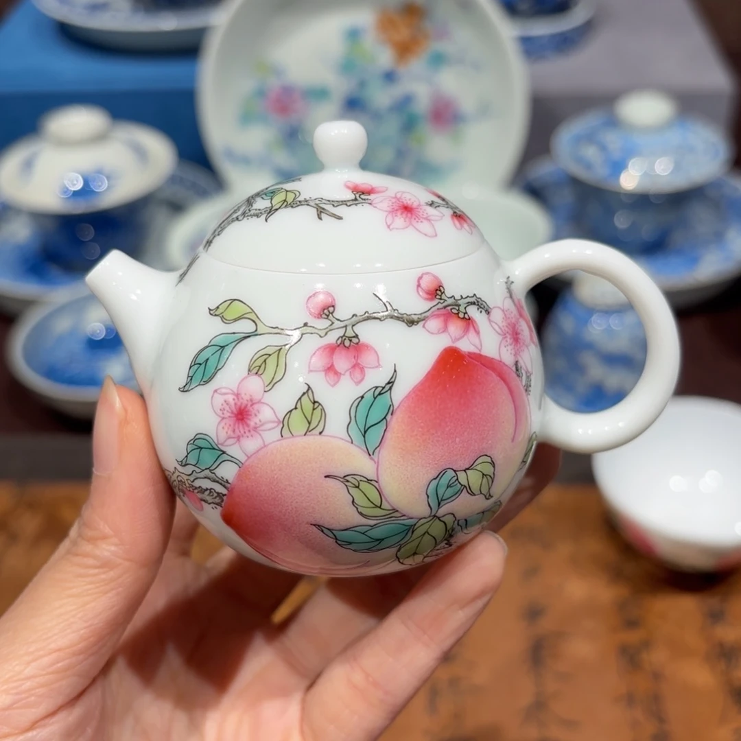 瓷片景德镇纯手工手绘