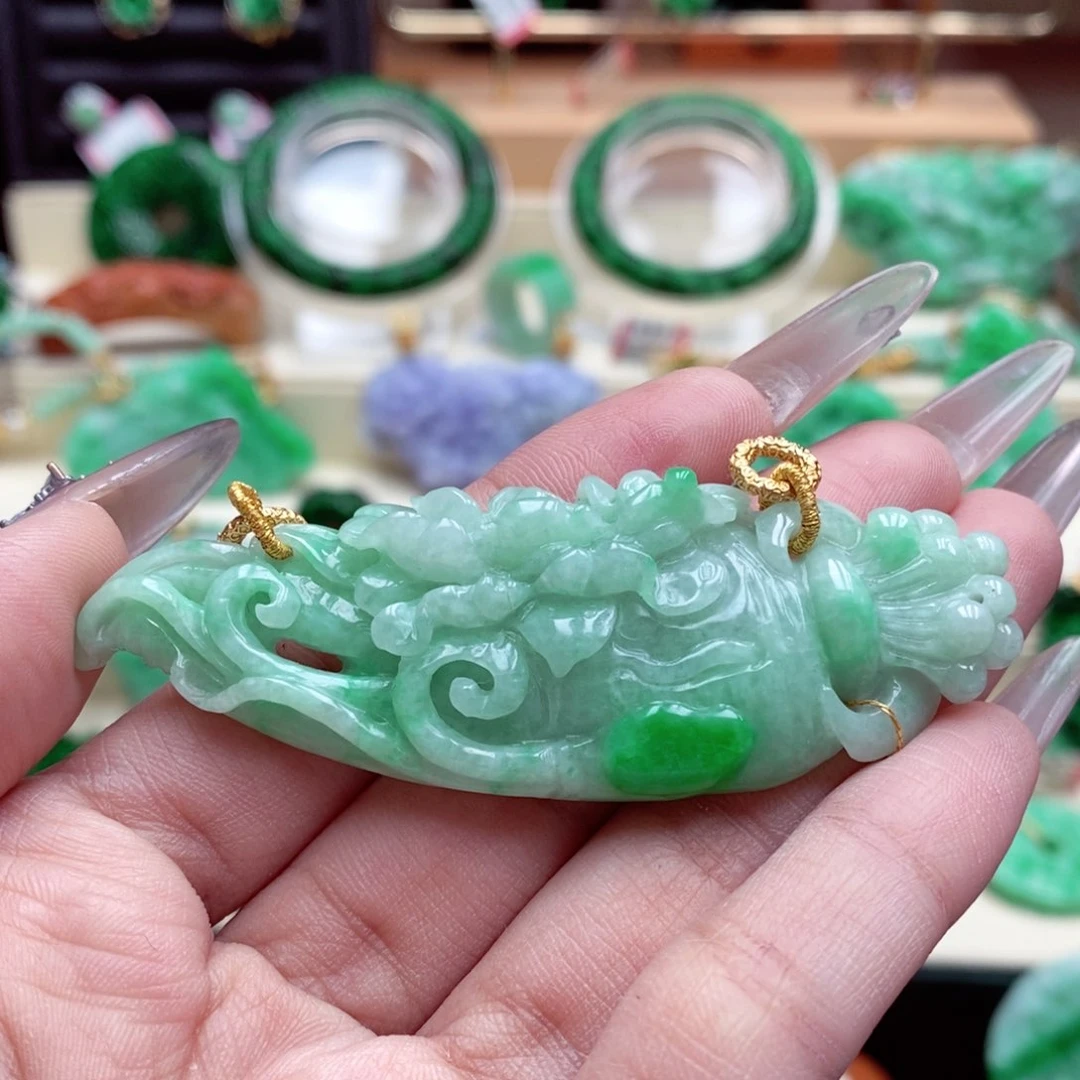颈饰未镶嵌翡翠翡翠吊坠