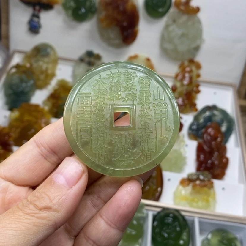 【闪购商品】未镶嵌蛇纹石玉颈饰