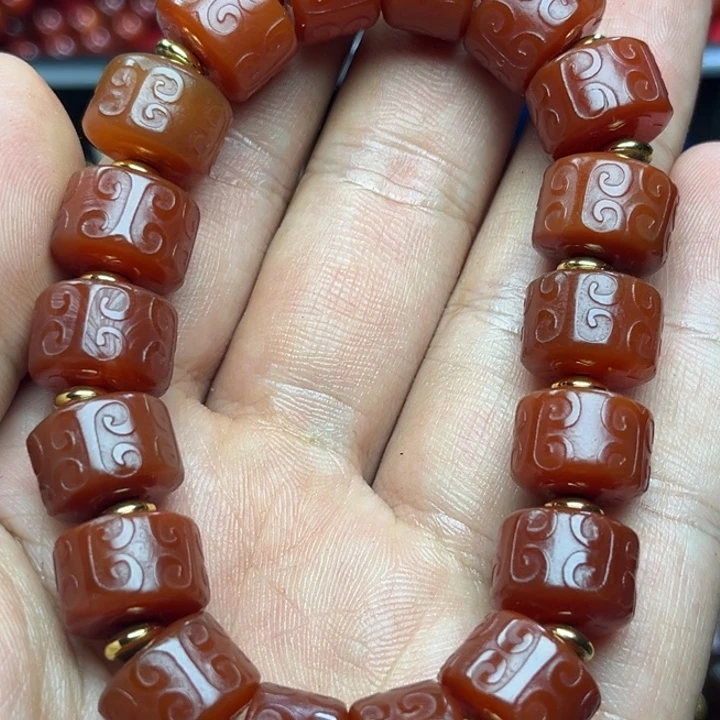 玛瑙/玉髓未镶嵌手链