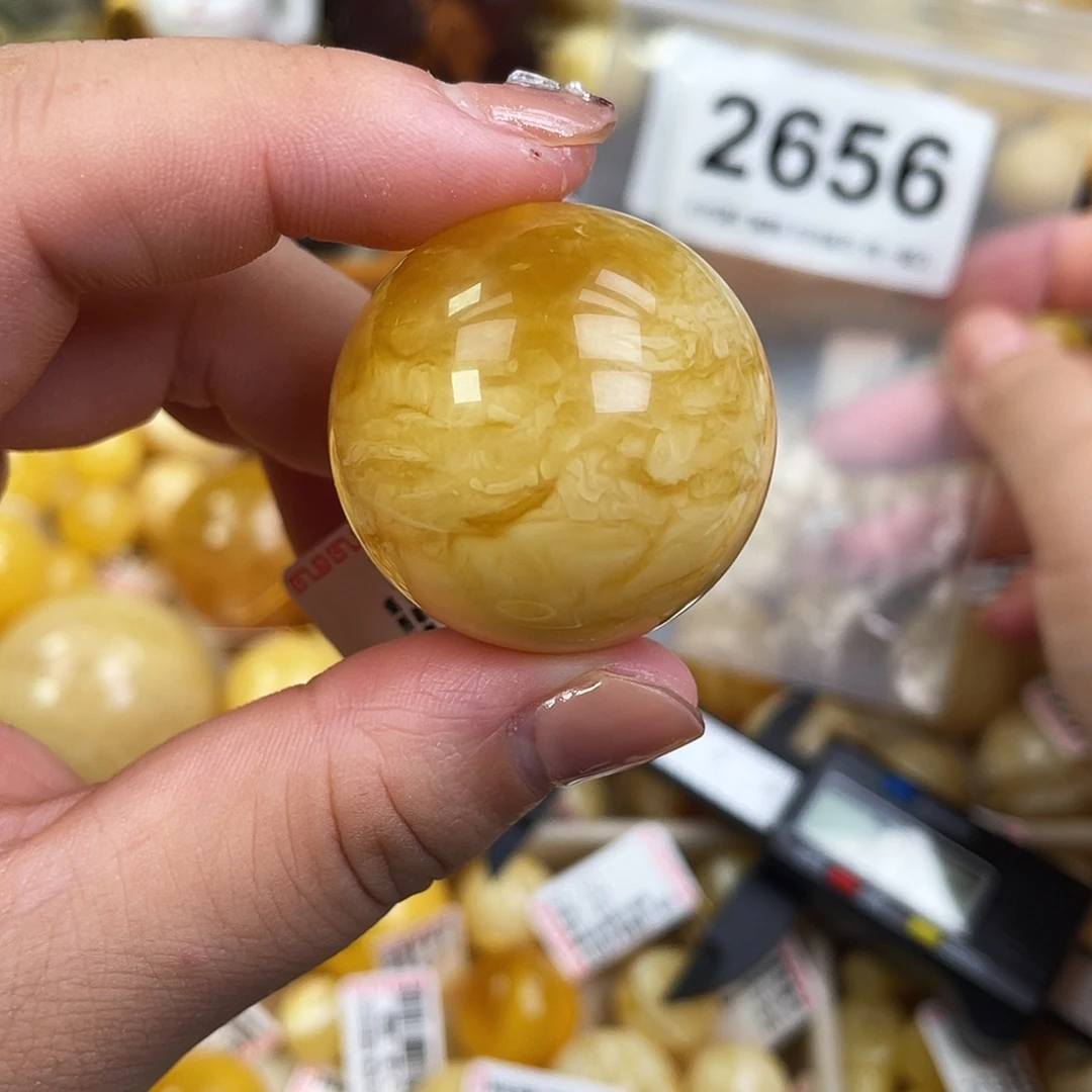 蜜蜡未镶嵌珠宝奇石坑32.6