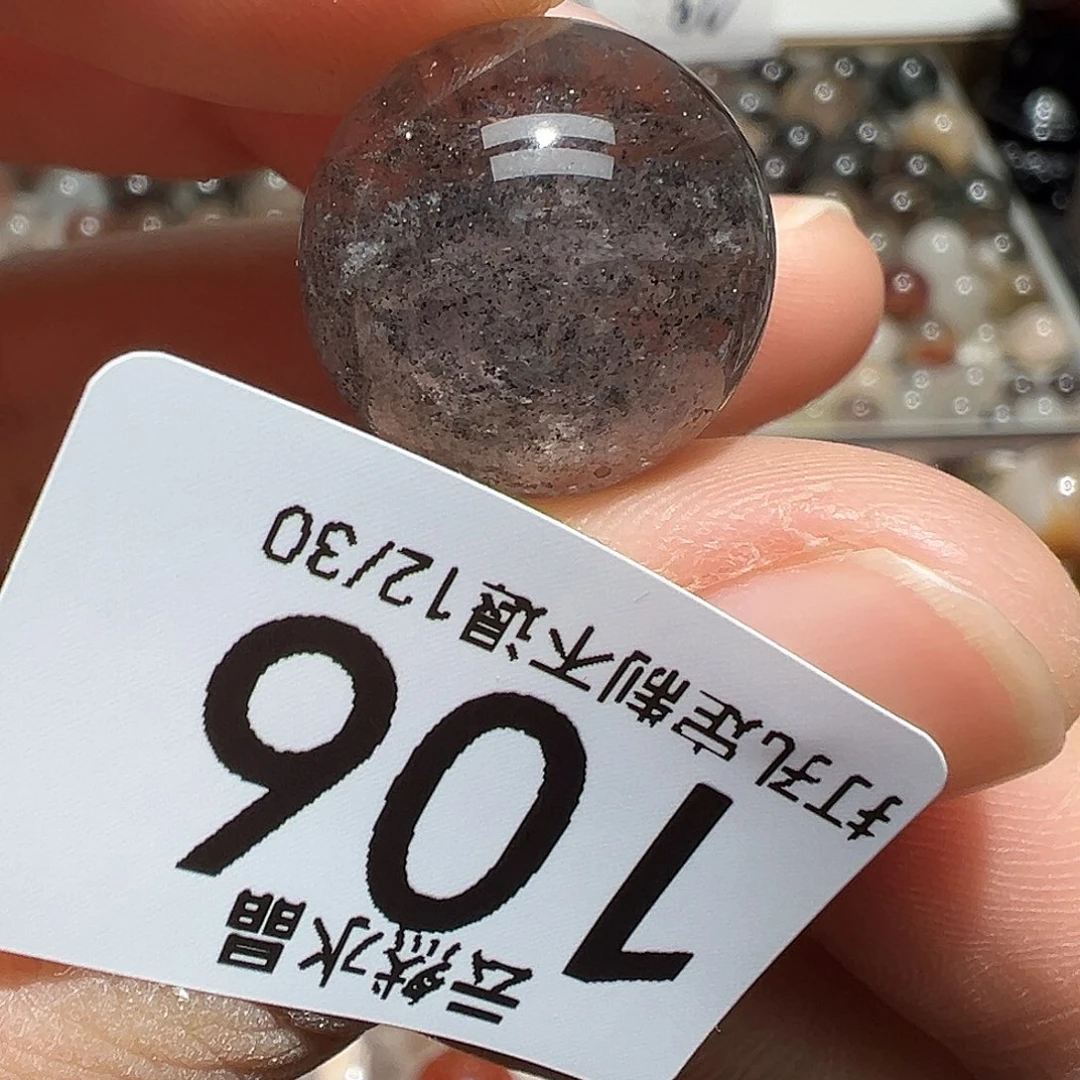 珠宝半成品水晶未镶嵌