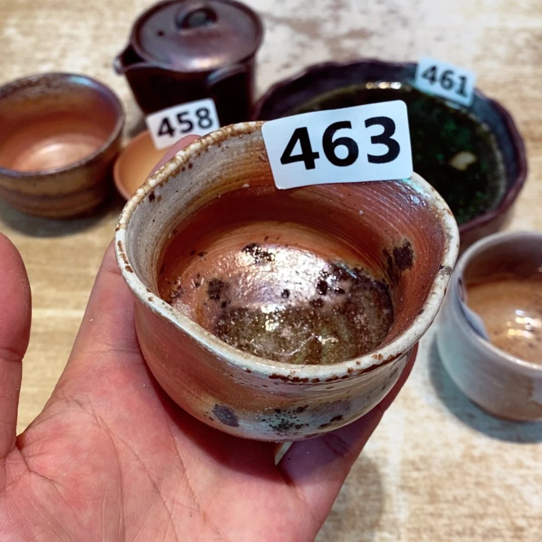 柴烧茶具陶瓷杯子