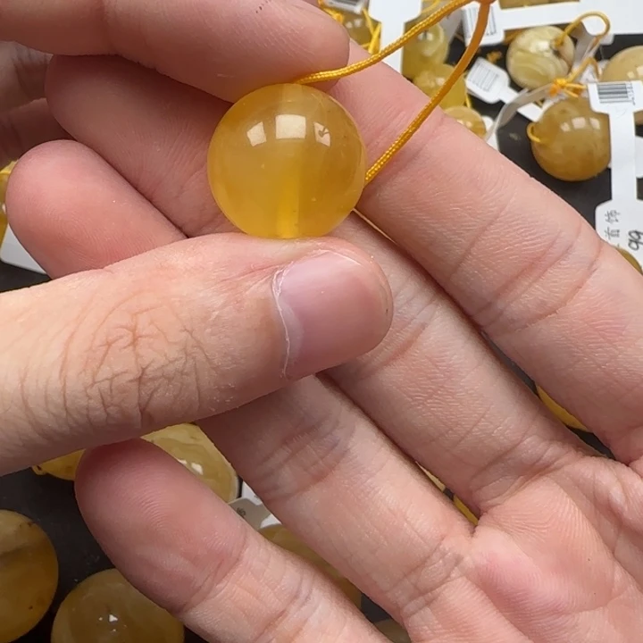 蜜蜡未镶嵌珠宝奇石天然387