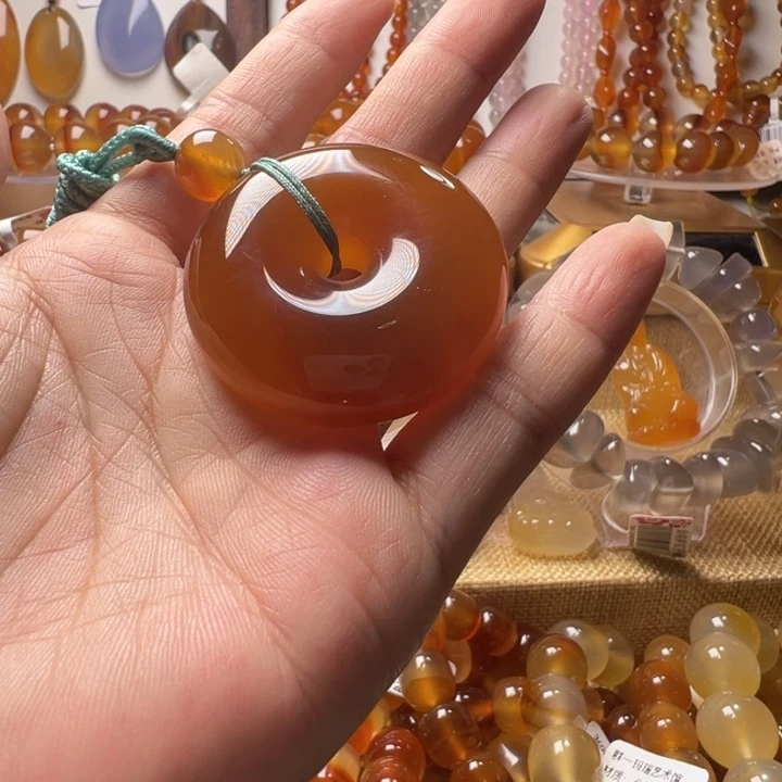 向***葵未镶嵌颈饰玛瑙/玉髓22