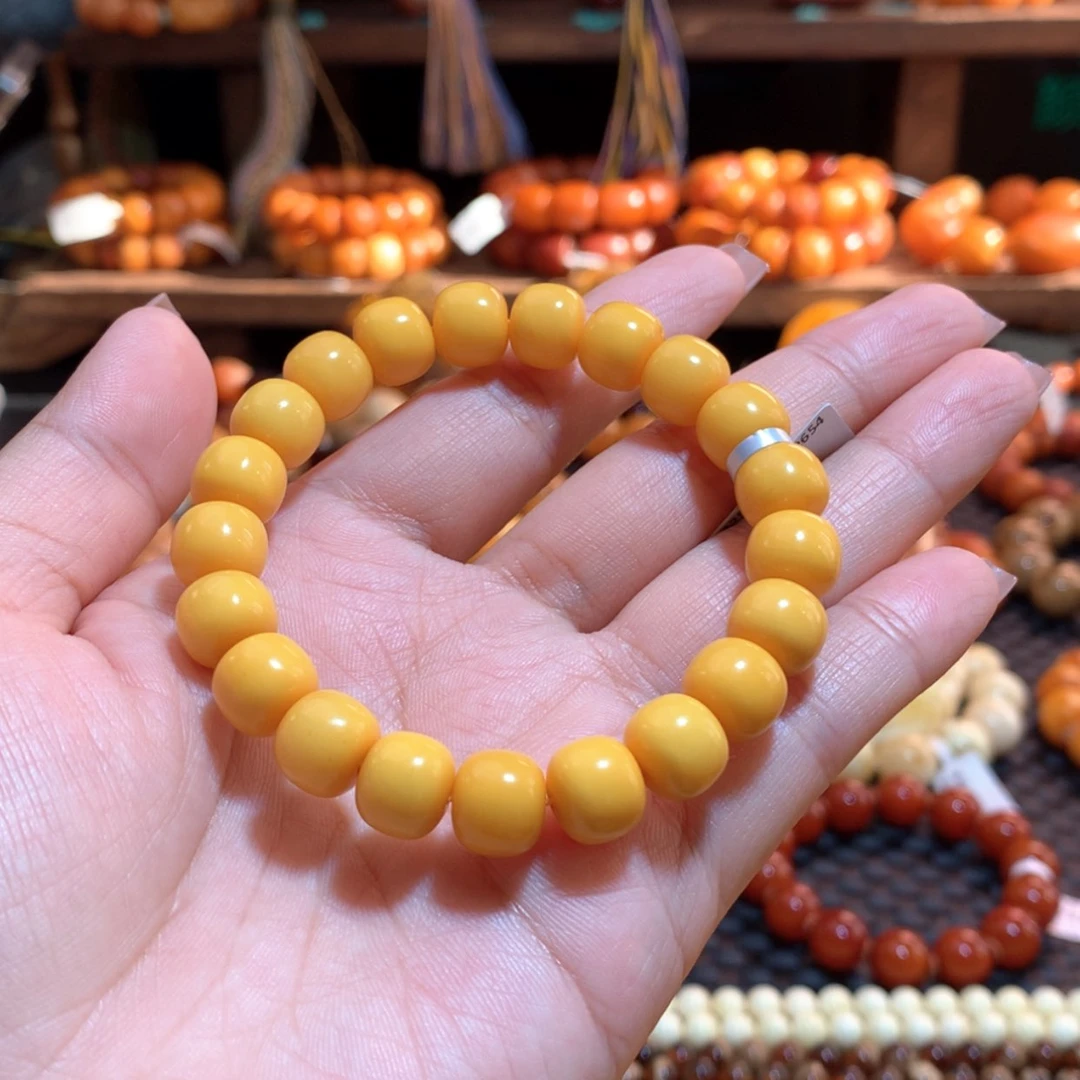 【闪购商品】手串蜜蜡未镶嵌悟***空蜜蜡手串