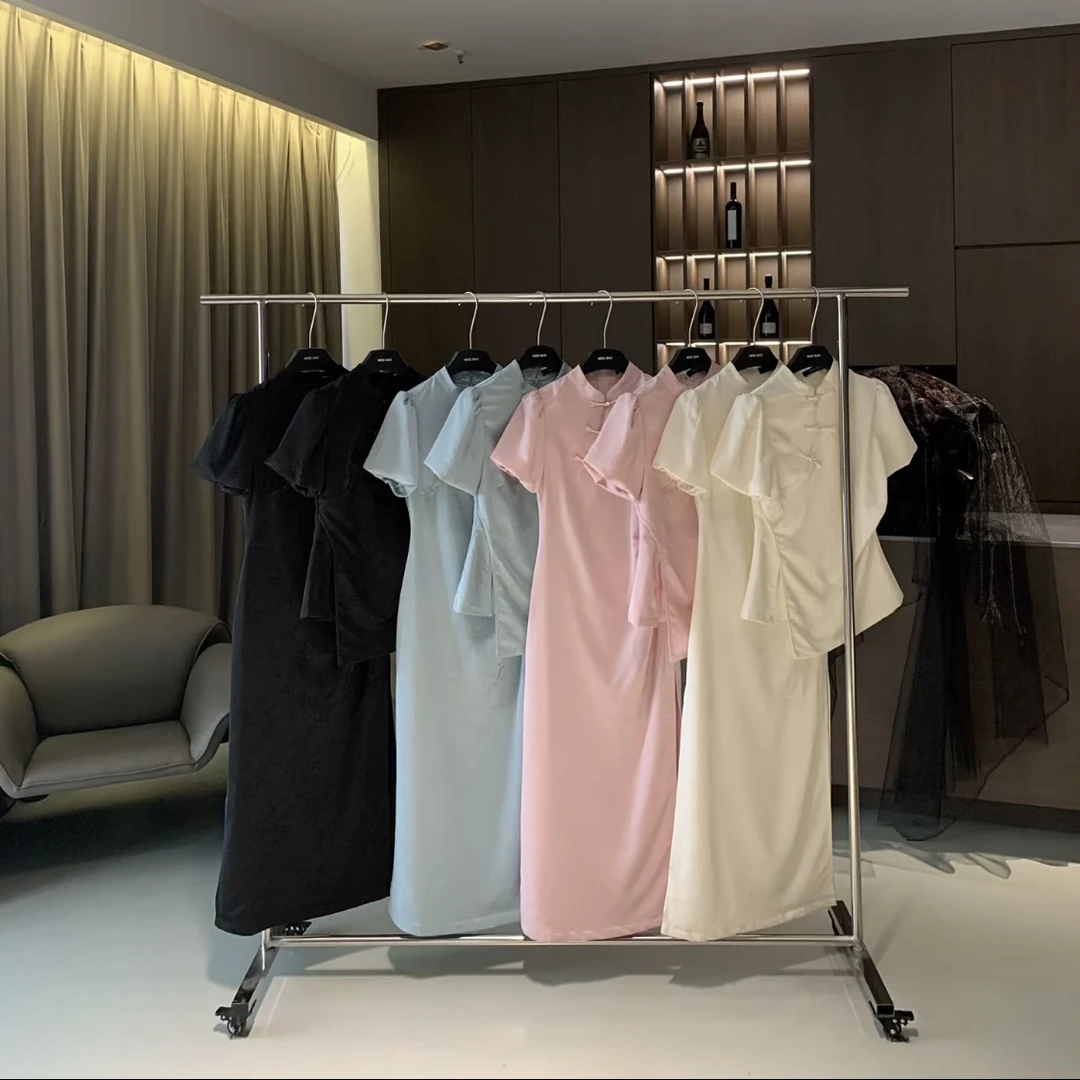 MISS BAO 国风提花重工旗袍