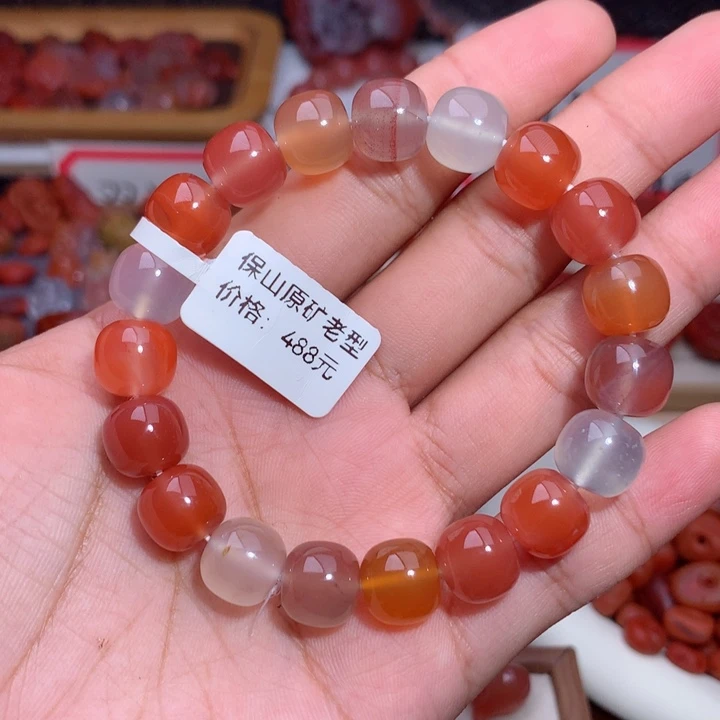 南红玛瑙未镶嵌花老型