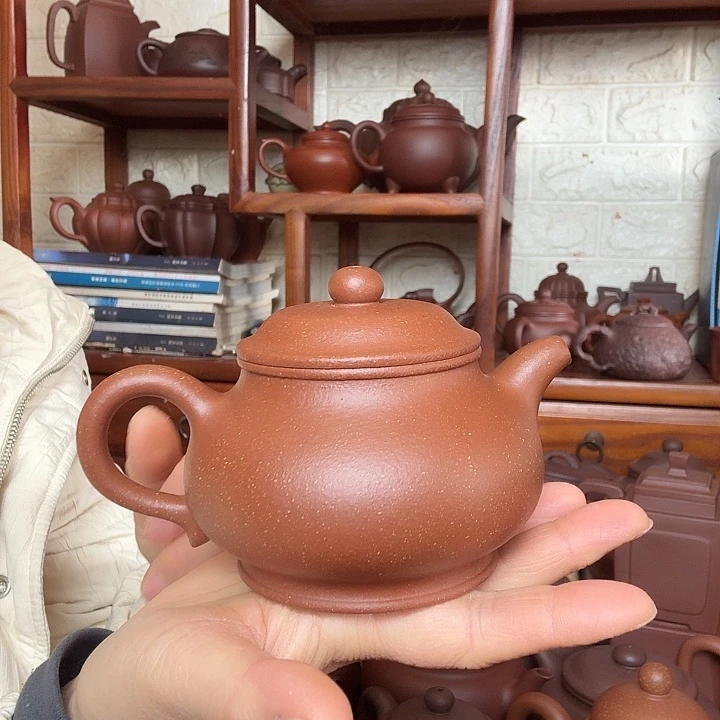 紫砂茶壶潘壶280cc精工半手工