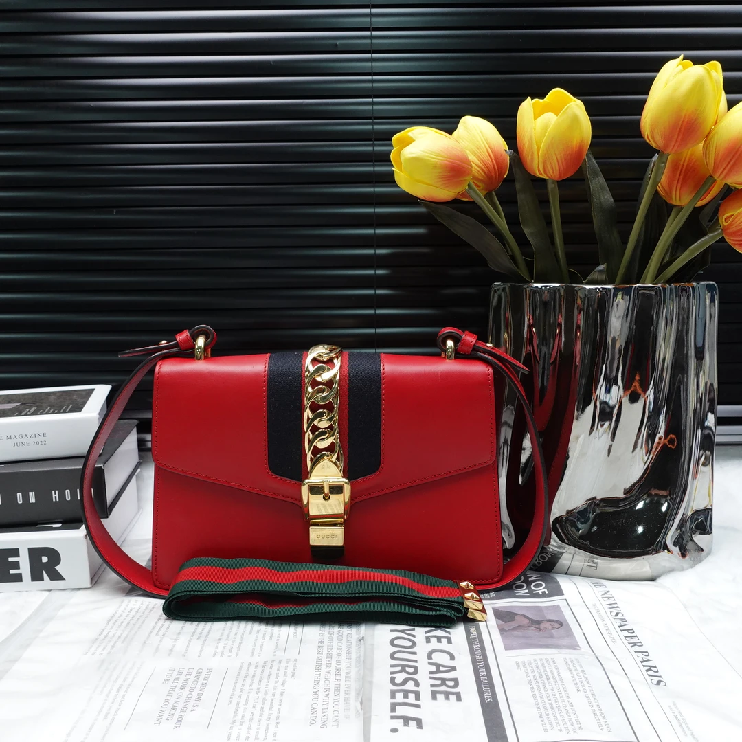 95新 GUCCI/古驰 单肩包/T10186753