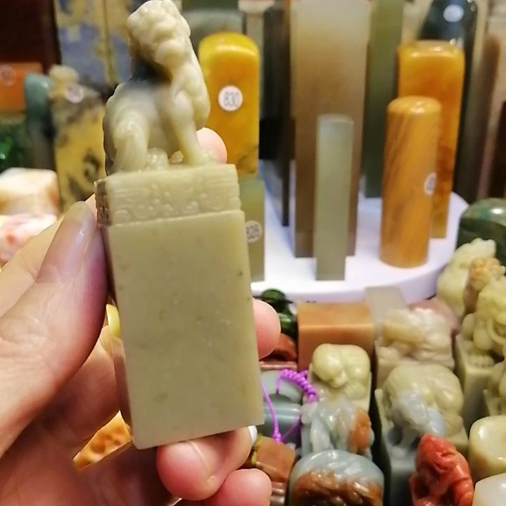 青田石印石青田石