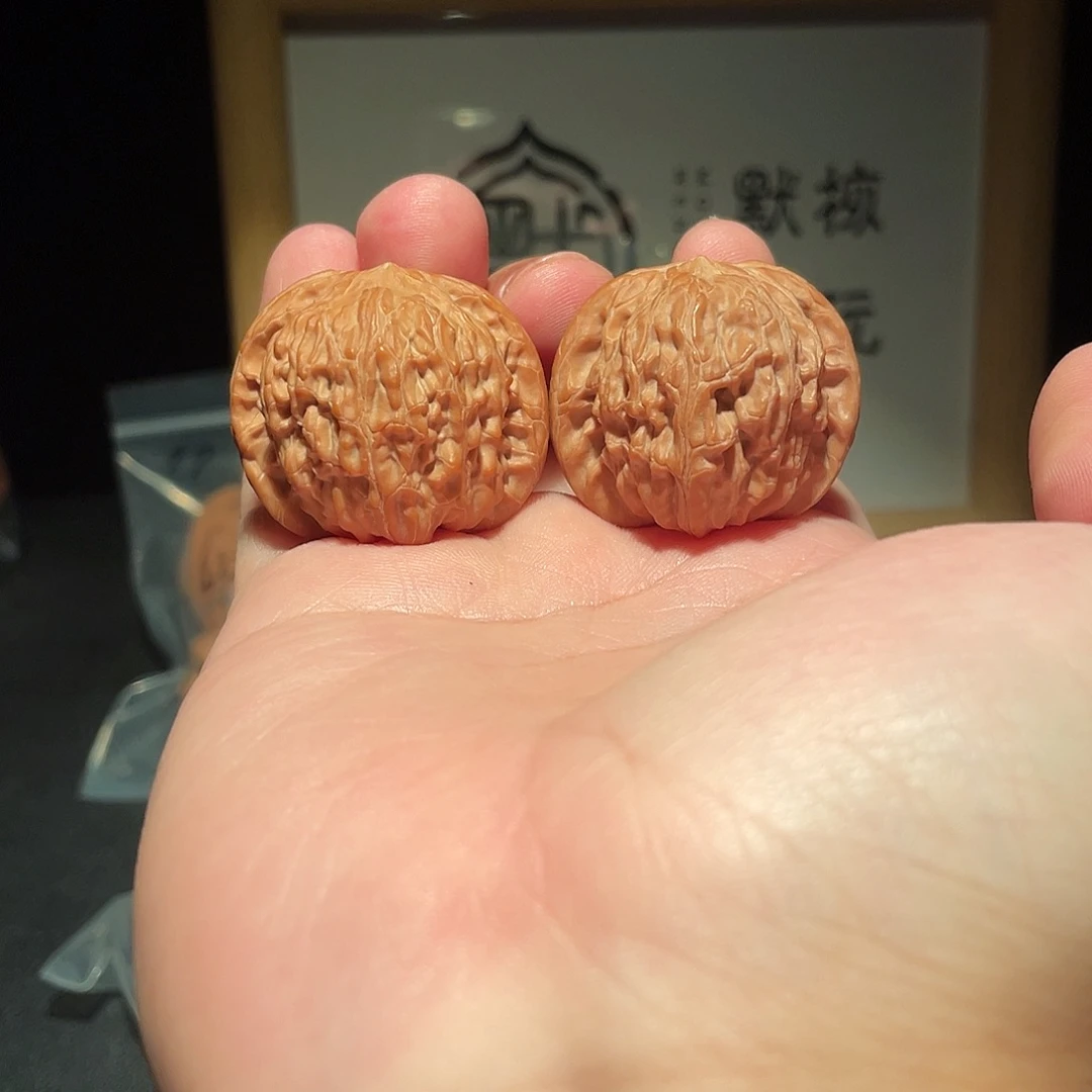 文玩核桃吊坠36全品磨盘