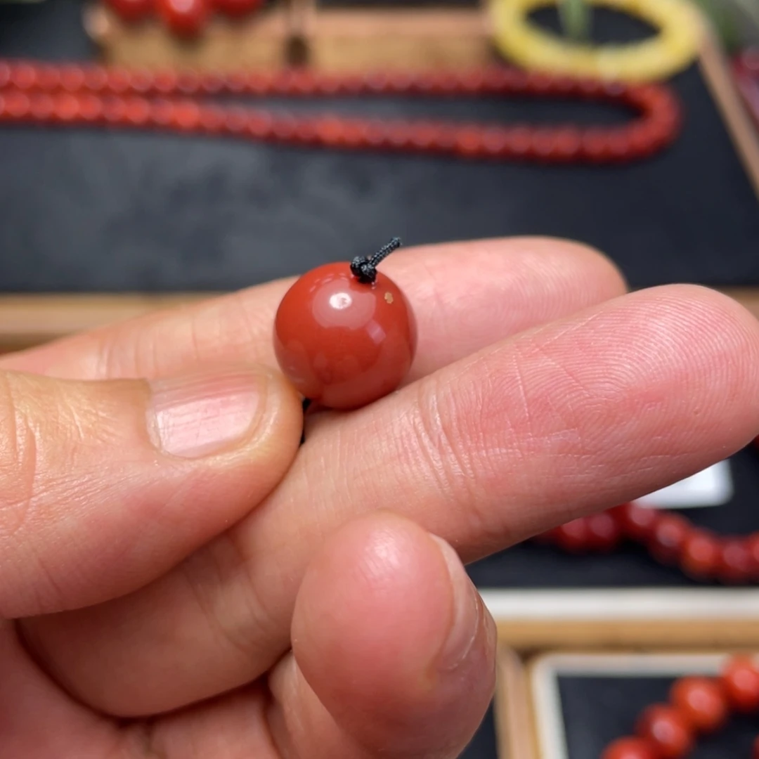 【闪购商品】南红玛瑙单珠13未镶嵌