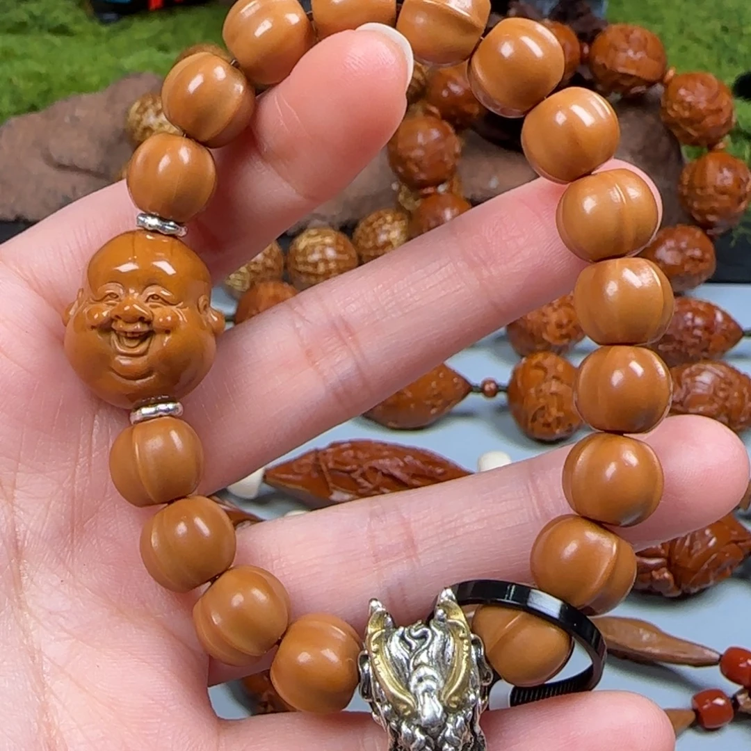 手串/手链橄榄核猴头百态手串