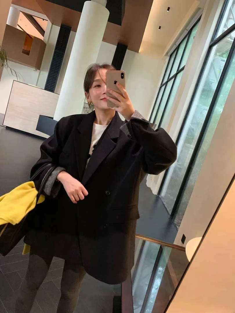 【牛哥严选】加厚宽松时尚百搭厚外套韩版保暖28180