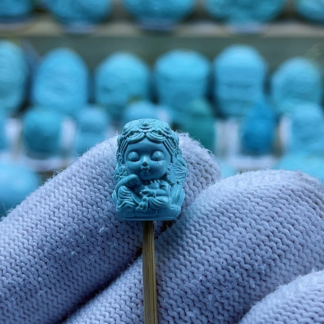 未镶嵌绿松石珠宝奇石