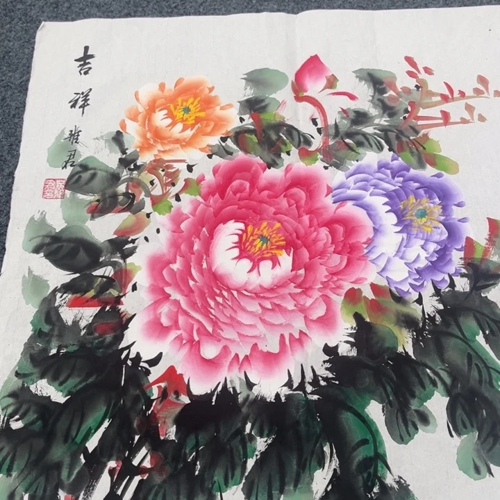 国画我的心好痛啊我的心真的好痛啊好痛啊