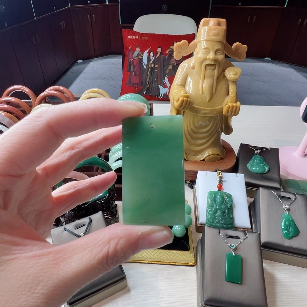 密玉（石英质玉）吊坠未镶嵌D*c