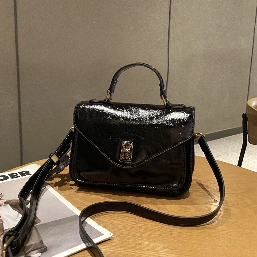 【镇店之宝】新款轻奢百搭女士包88181黑