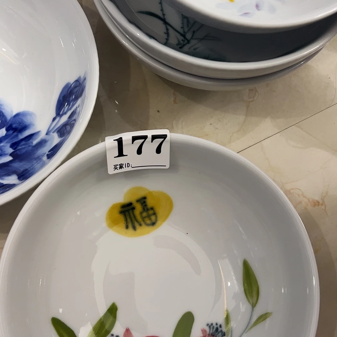 瓷片景德镇陶瓷手工手绘制作