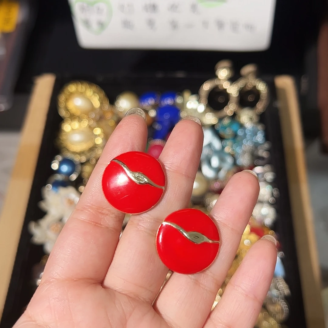 纯铜合成碳硅石耳夹 不退换