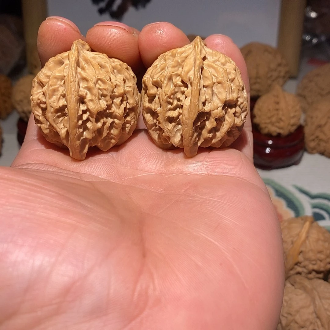 文玩核桃把件38尺苹果园