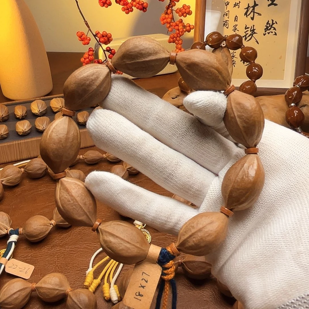 橄榄核手串梅林铁核18*27