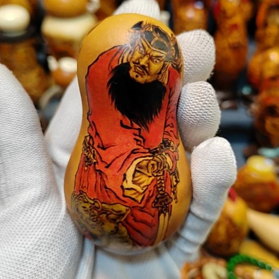 蓝***筝葫芦随型设计手把件