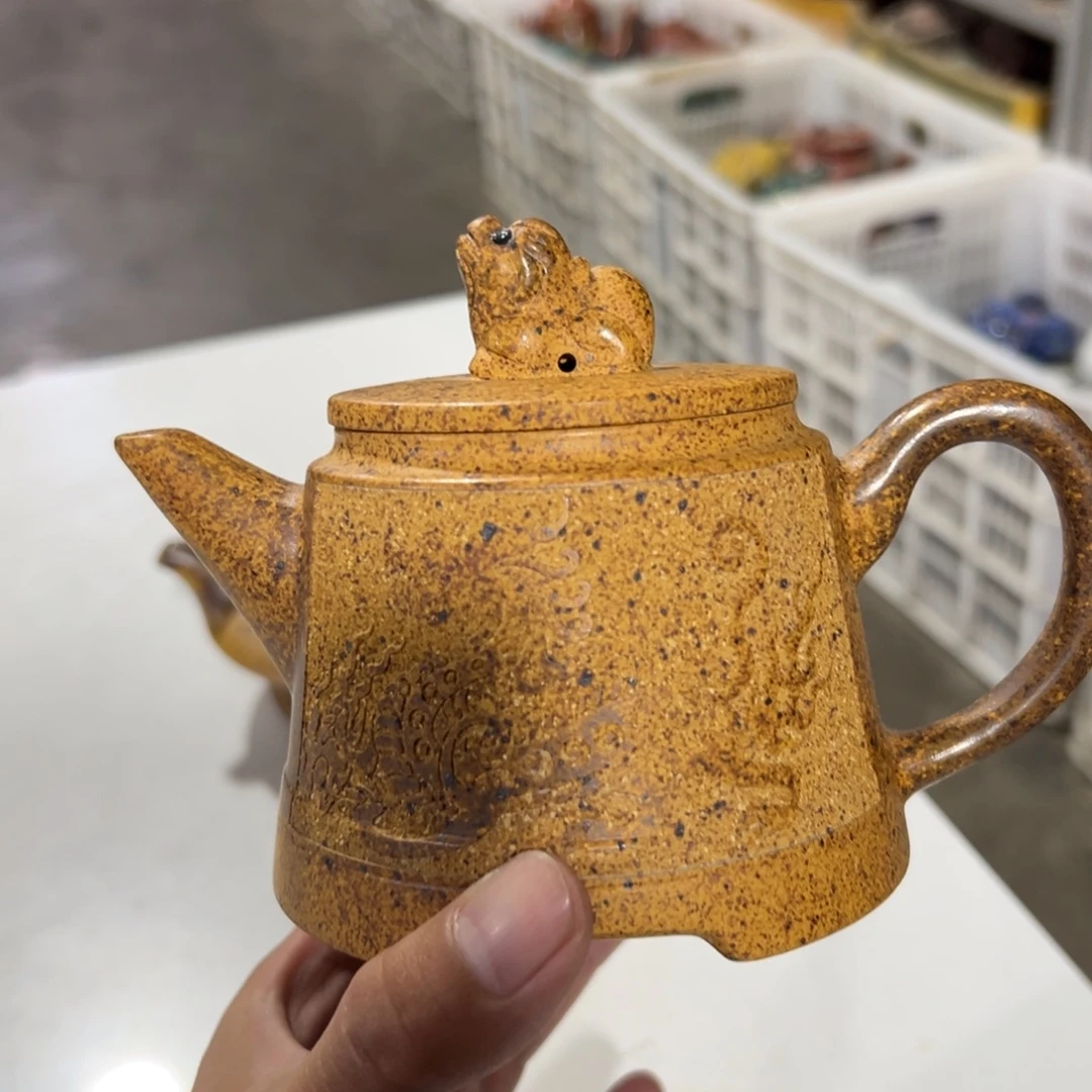 紫砂茶壶老厂紫砂壶一件！