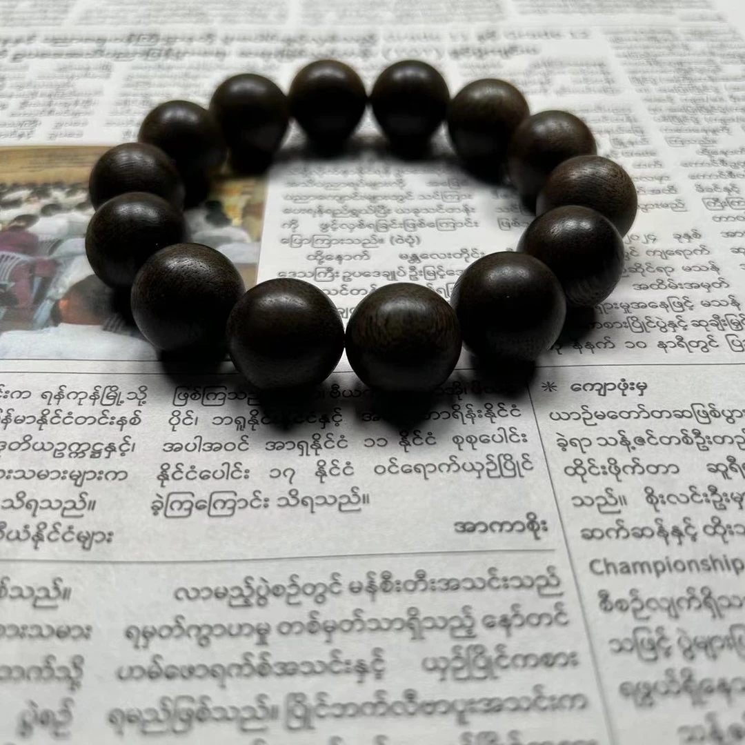 XN090-50-1.6沉香单圈手串