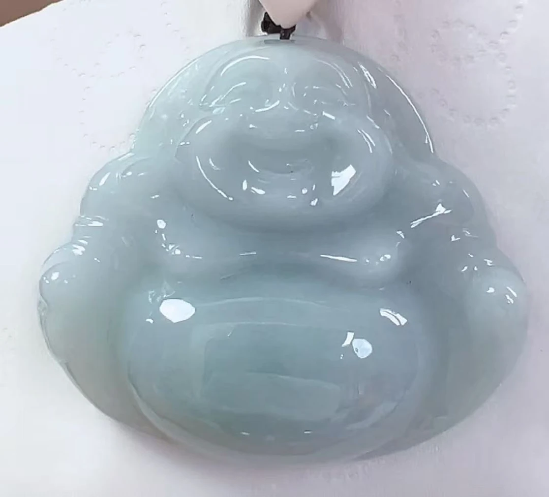 官方正品翡翠A货佛公吊坠（多样性发货发一件）宽48+高43+厚11+送绳